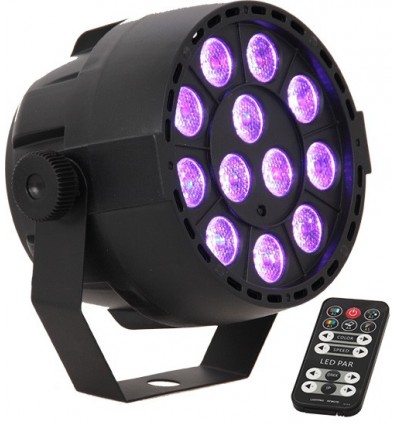 IBIZA SOUND PAR-MINI-RGB3 Foco led par 12 x 3W RVB 3 en 1