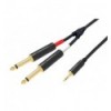 Karma RDM C41-5 Cable de 3.5 mm ST / 2x 6.3 mm m 1.5mt