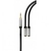 Karma RDM CL270-15 Cable de audio de 15 cm con conectores 3.5 mm m/2xf ST