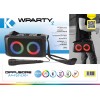 Karma WPARTY 2 Altavoz portátil de 20 W Rms. Max (200W). con batería recargable y micrófono