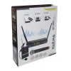 Karma SET 8202LAV Doble Micrófono inalámbrico UHF con auriculares