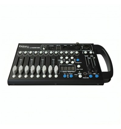 Controlador IBIZA LIGHT LC192DMX-MINI mesa DMX de 192 canales