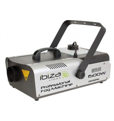 IBIZA SOUND LSM1500PRO Máquina de humo profesional 1500W programable con DMX