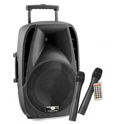 Acoustic Control PORTABLE 15 Altavoz autoamplificado de 15" 500W bluetooth, 2 micros.