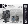 Karma LX 12 Altavoz amplificado de 12" 600W con micrófonos, trípode