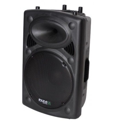 IBIZA SOUND SLK15A-TWS Altavoz profesional amplificado de 15" 38CM 800W USB/BLUETOOTH