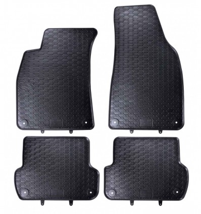 Alfombras de goma para Audi A4 B6 (2000 - 2006)