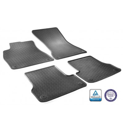 Alfombras de goma para Audi A7 C7 (2010 - 2018) - GH884