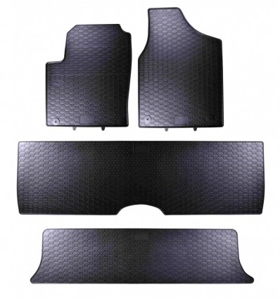 Alfombras de goma para FORD GALAXY MK1/MK2 (1995 - 2006) 7 PER.