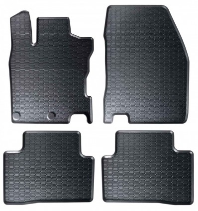 Alfombras de goma para NISSAN QASHQAI II (2013 - 2021)