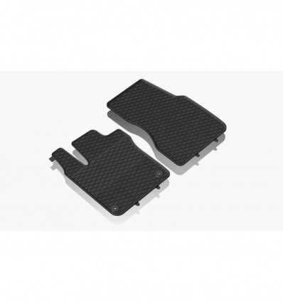 Alfombras de goma para RENAULT TWINGO III (2014 - 2018) 2 PCS