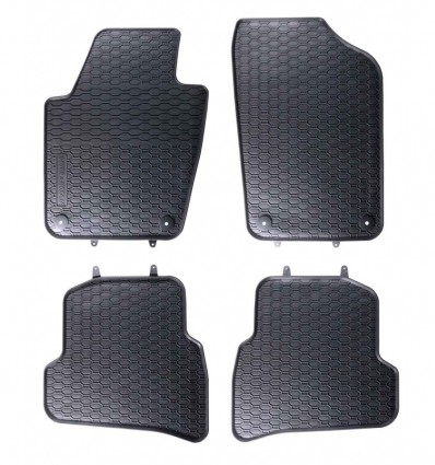 Alfombras de goma para SKODA FABIA III (2014 - 2021)