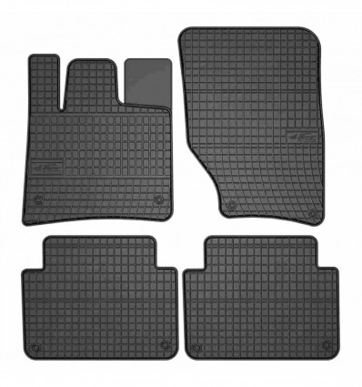 Alfombrillas de goma para Audi Q7 I - suv, 1era y 2da fila - (2005-2015)