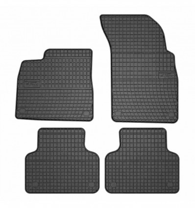 Alfombrillas de goma para Audi Q7 II - suv, 1era y 2da fila - (Desde 2015)