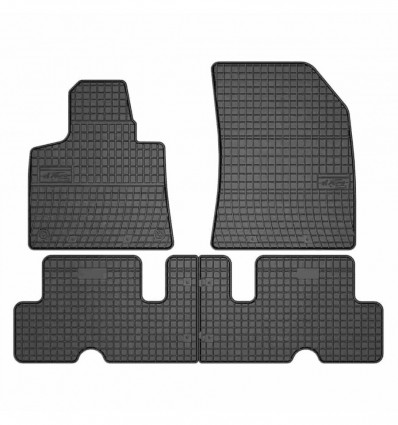 Alfombrillas de goma para Citroën C4 Grand Picasso II - 1era y 2da fila - (2013-2019)