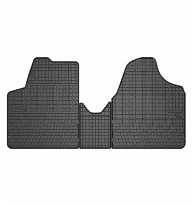 Alfombrillas de goma para Citroën Jumpy II - van, 1era fila - (2007-2016)