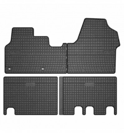 Alfombrillas de goma para Citroën Jumpy III - van, 2da fila - (Desde 2016)