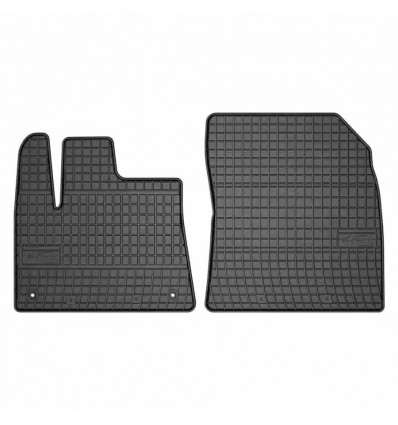 Alfombrillas de goma para Fiat Doblo II - kombivan, 1era fila - (2010-2020)