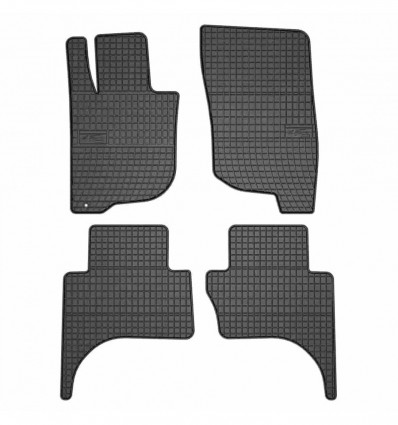 Alfombrillas de goma para Fiat Fullback - cabina doble - (2015-2019)