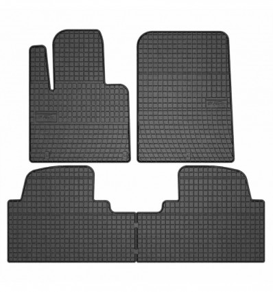 Alfombrillas de goma para Kia Sorento III - suv, 1era y 2da fila - (2014-2020)