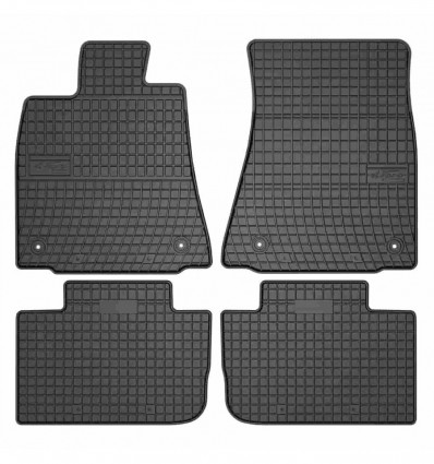 Alfombrillas de goma para Lexus IS III - sedan - (2013-2020)