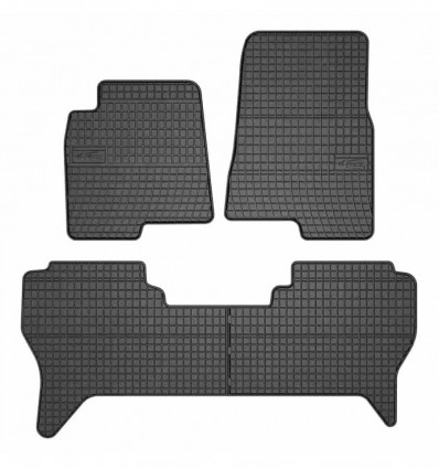 Alfombrillas de goma para Mitsubishi Pajero III - off-road - (1999-2006)