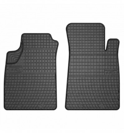 Alfombrillas de goma para Renault Kangoo I - kombivan, 1era fila - (1997-2008)