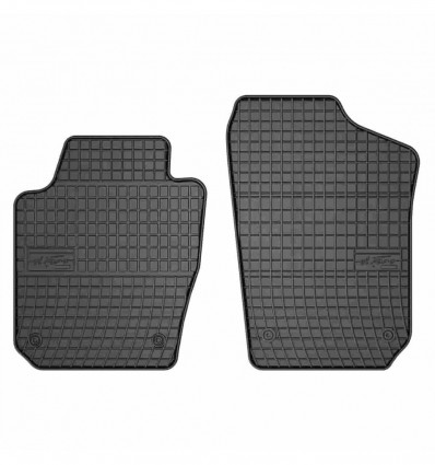 Alfombrillas de goma para Skoda Fabia III - 1era fila - (2014-2022)