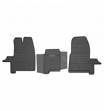 Alfombrillas de goma para Ford Transit Custom - van, 2 plazasa, 1era fila - (2012-2021)