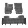 Alfombrillas caucho Land Rover DISCOVERY V version 7 passenger (with the third row of seats folded)(2017 -)