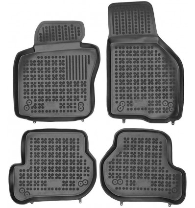 Alfombrillas caucho Seat LEON II (MK2)(2005 - 2013)