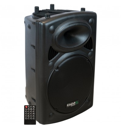 IBIZA SOUND SLK15A-TWS Altavoz profesional amplificado de 15" 38CM 800W USB/BLUETOOTH