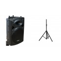 Oferta IBIZA SOUND SLK15A-TWS Altavoz profesional + Karma TL 152P Soporte trípode