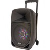 PARTY-8LED Altavoz portátil de 8'' 150W RMS Con batería y trolley USB/BT/FM/MICRO