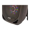 PARTY-8LED Altavoz portátil de 8'' 150W RMS Con batería y trolley USB/BT/FM/MICRO