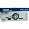 Alpine SXE-1750S Kit de 2 vías 6,5" 16,5 cm Altavoces 45 Watt RMS 280 Watt MAX con Woofer, Tweeter