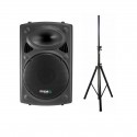 Oferta Pack IBIZA SOUND PORT15UHF-BT Altavoz Portátil a baterías de 15" con trípode Karma TL 152P