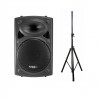 Oferta Pack IBIZA SOUND PORT15UHF-BT Altavoz Portátil a baterías de 15" con trípode Karma TL 152P